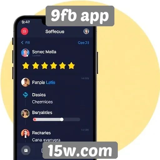 Usuários elogiam interface do 9fb app